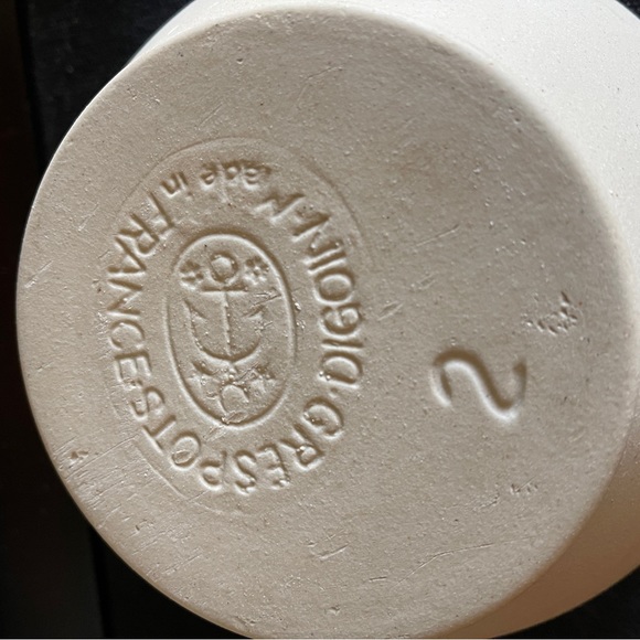 Vintage Grespots Digoin Stoneware Bowl - Picture 4 of 7